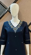 FF Roman Silk Straight Cut Designer Kurtis Catalog